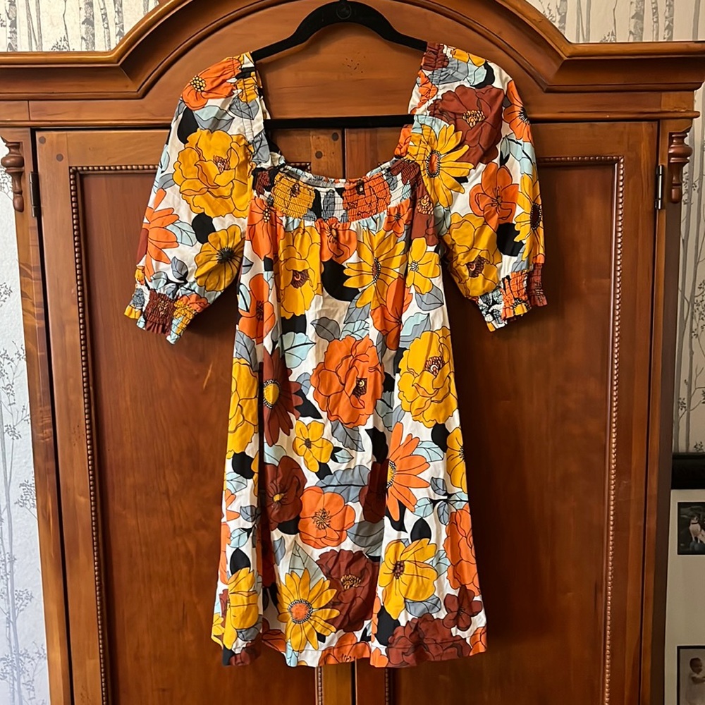 Floral sun dress